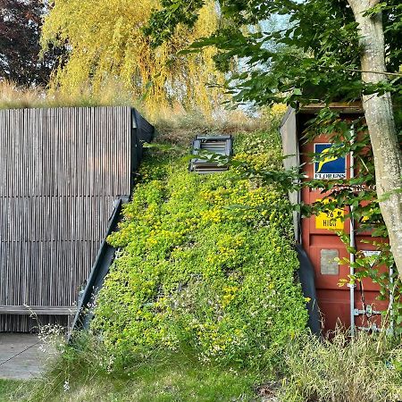 Tiny-House Van Zeecontainers Bij Het Bos Oranjewoud Eksteriør bilde