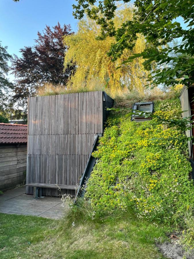 Tiny-House Van Zeecontainers Bij Het Bos Oranjewoud Eksteriør bilde