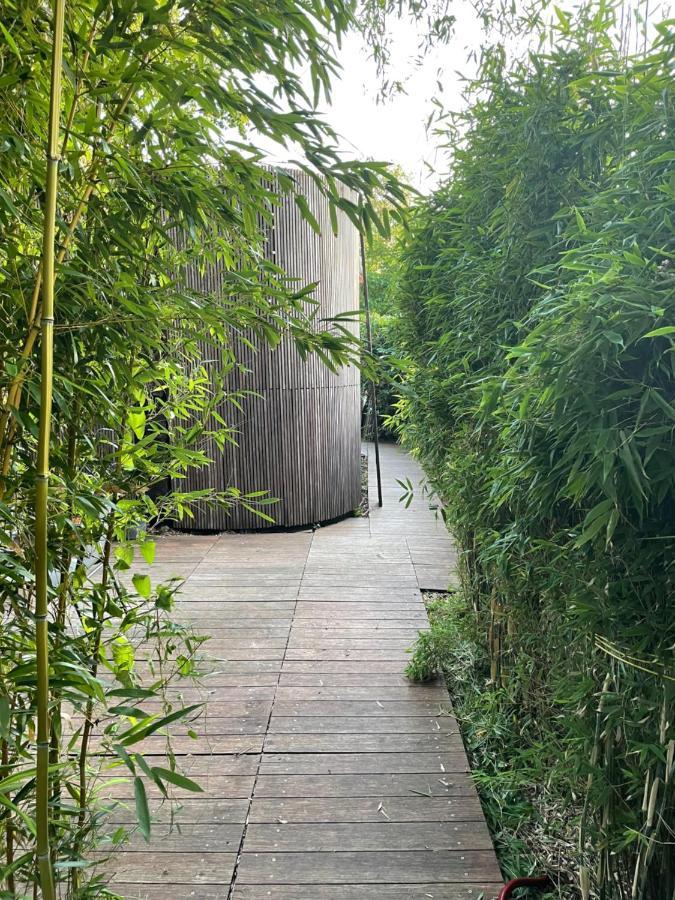 Tiny-House Van Zeecontainers Bij Het Bos Oranjewoud Eksteriør bilde